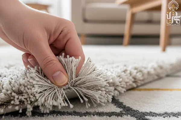 تشخیص فرش 700 شانه اصل از تقبلی با بررسی نخ خاب